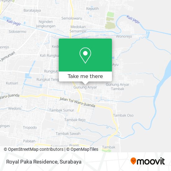 Royal Paka Residence map