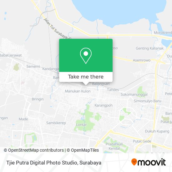 Tjie Putra Digital Photo Studio map