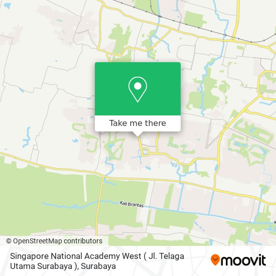 Singapore National Academy West ( Jl. Telaga Utama Surabaya ) map