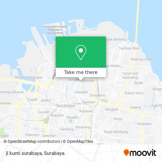 jl kunti surabaya map