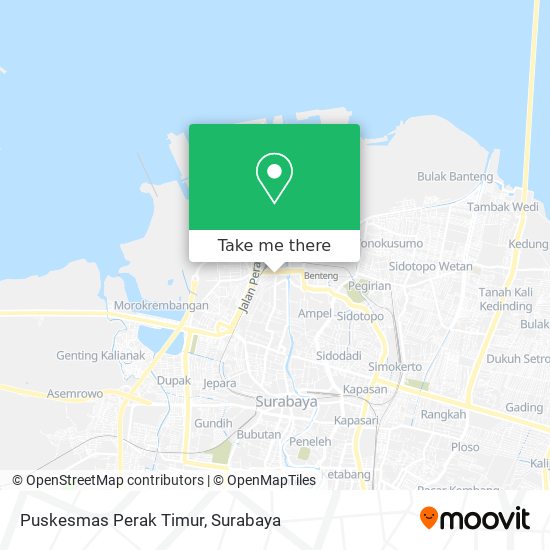 Puskesmas Perak Timur map