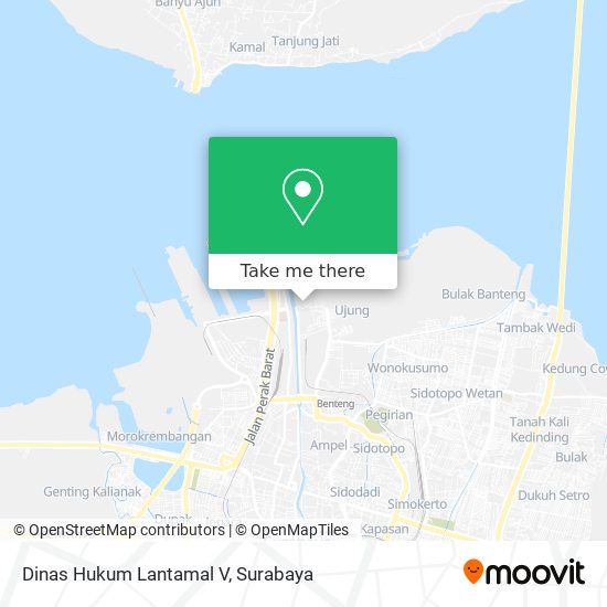 Dinas Hukum Lantamal V map