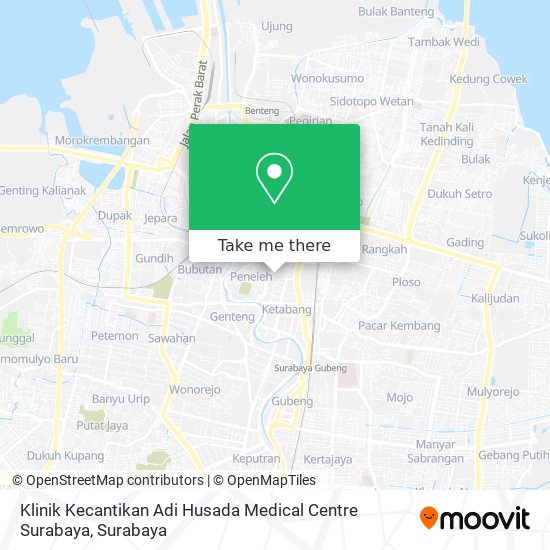 Klinik Kecantikan Adi Husada Medical Centre Surabaya map