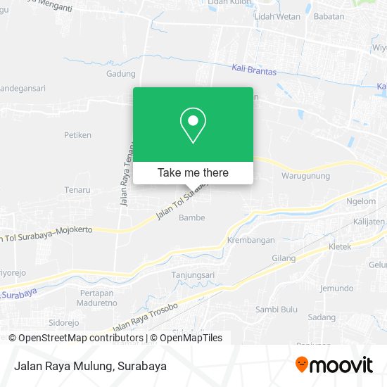 Jalan Raya Mulung map