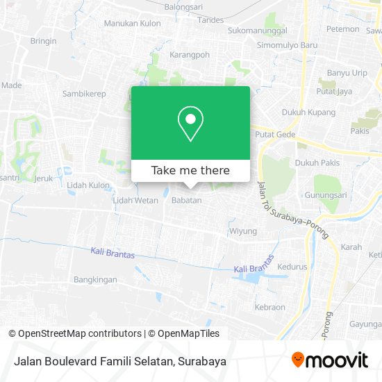 Jalan Boulevard Famili Selatan map