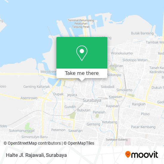 Halte Jl. Rajawali map