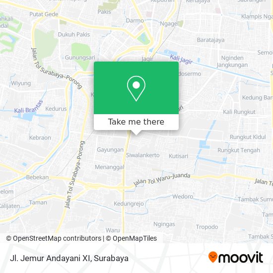 Jl. Jemur Andayani XI map