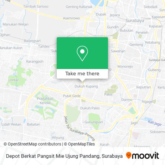 Depot Berkat Pangsit Mie Ujung Pandang map