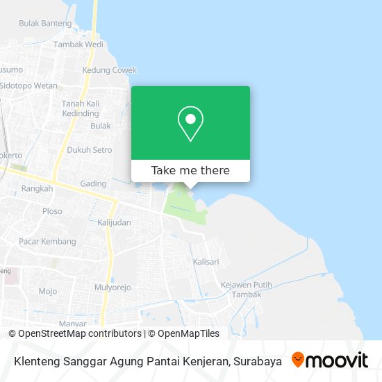 Klenteng Sanggar Agung Pantai Kenjeran map