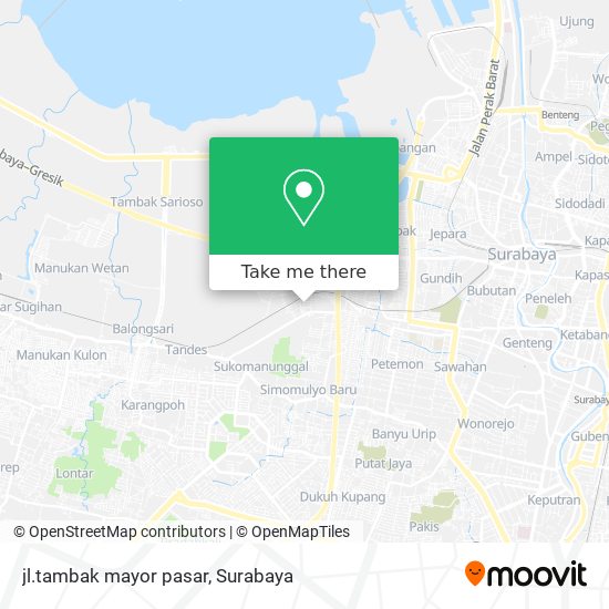 jl.tambak mayor pasar map