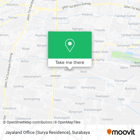 Jayaland Office (Surya Residence) map