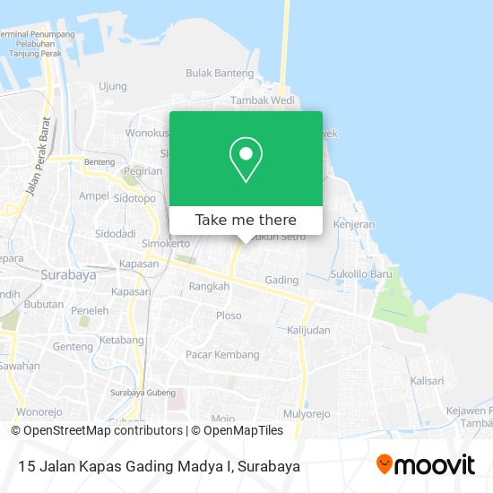 15 Jalan Kapas Gading Madya I map