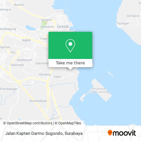 Jalan Kapten Darmo Sugondo map