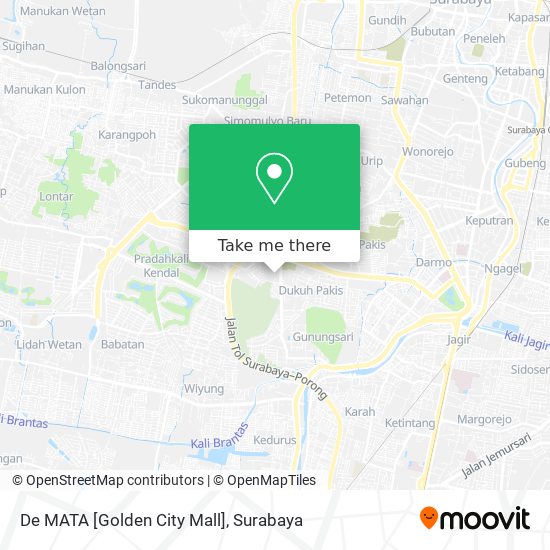De MATA [Golden City Mall] map