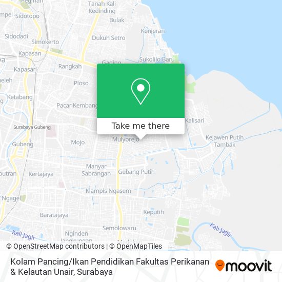 Kolam Pancing / Ikan Pendidikan Fakultas Perikanan & Kelautan Unair map
