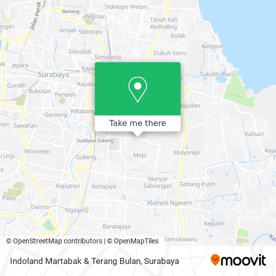 Indoland Martabak & Terang Bulan map