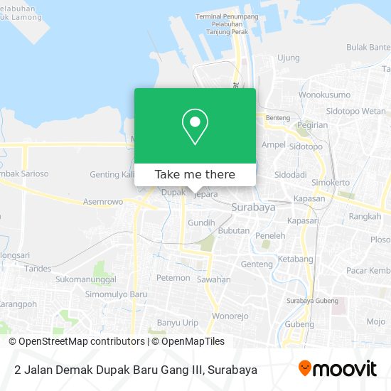 2 Jalan Demak Dupak Baru Gang III map