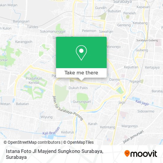 Istana Foto Jl Mayjend Sungkono Surabaya map