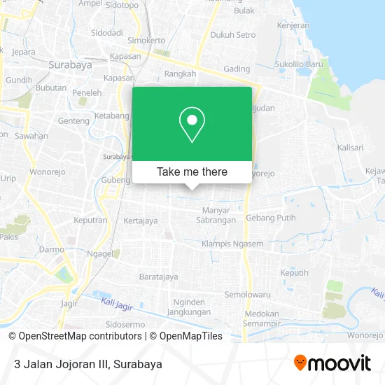 3 Jalan Jojoran III map