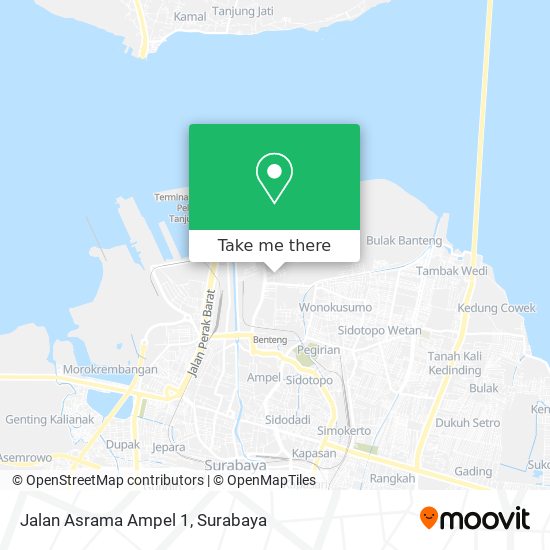 Jalan Asrama Ampel 1 map