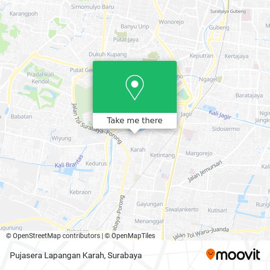 Pujasera Lapangan Karah map