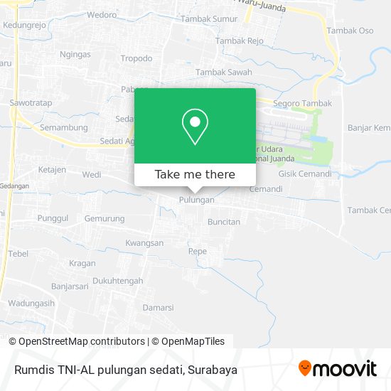 Rumdis TNI-AL pulungan sedati map