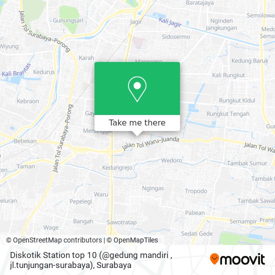 Diskotik Station top 10 (@gedung mandiri , jl.tunjungan-surabaya) map