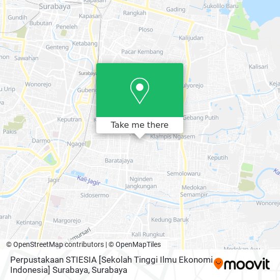 Perpustakaan STIESIA [Sekolah Tinggi Ilmu Ekonomi Indonesia] Surabaya map