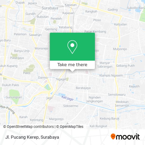 Jl. Pucang Kerep map