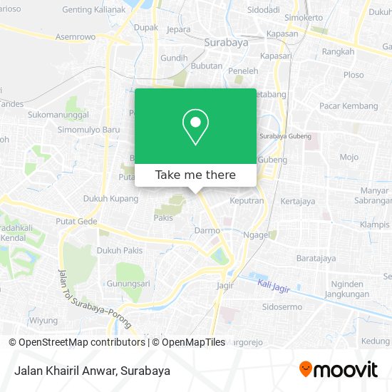 Jalan Khairil Anwar map