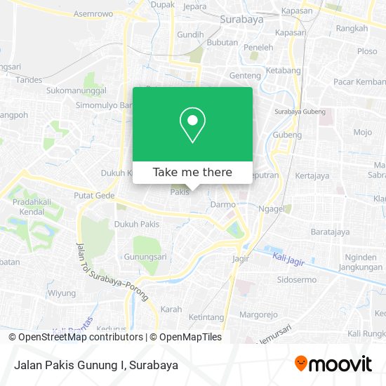 Jalan Pakis Gunung I map