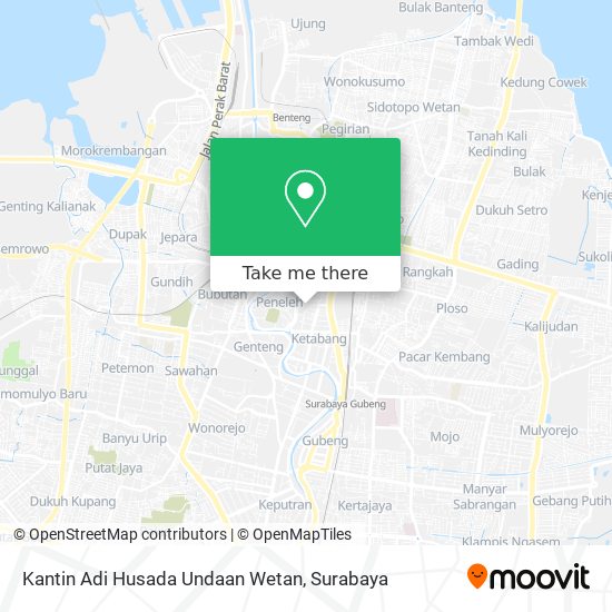 Kantin Adi Husada Undaan Wetan map