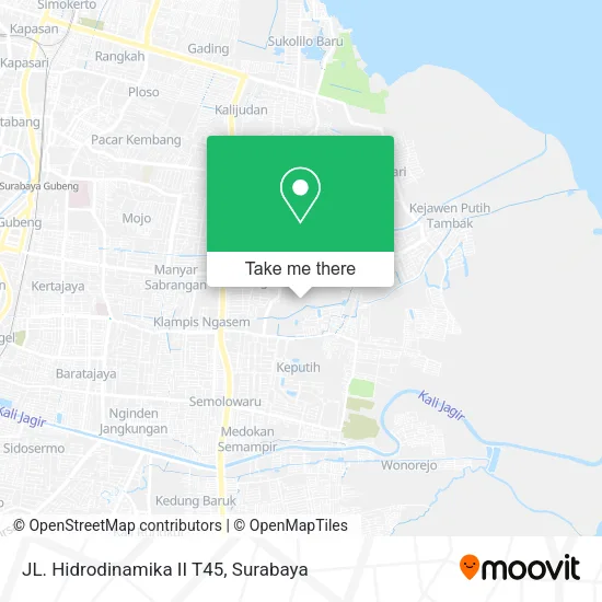 JL. Hidrodinamika II T45 map