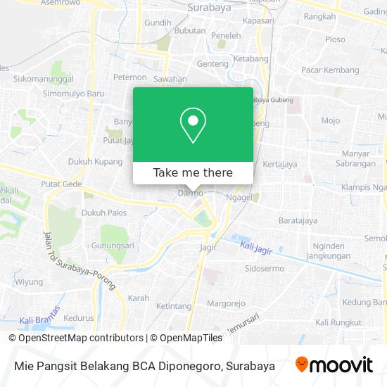Mie Pangsit Belakang BCA Diponegoro map