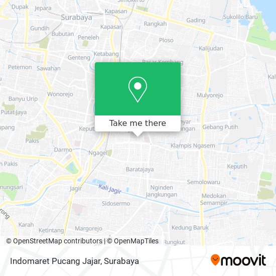 Indomaret Pucang Jajar map