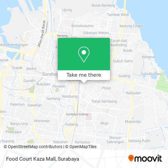 Food Court Kaza Mall map
