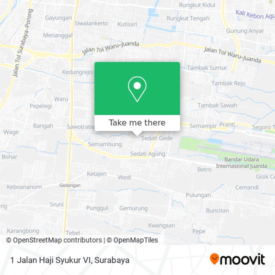 1 Jalan Haji Syukur VI map
