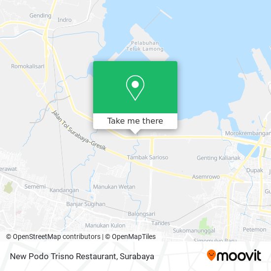 New Podo Trisno Restaurant map