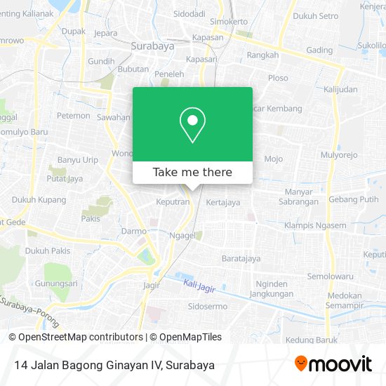 14 Jalan Bagong Ginayan IV map