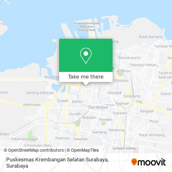 Puskesmas Krembangan Selatan Surabaya map