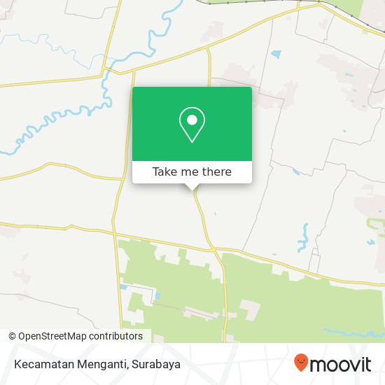 Kecamatan Menganti map