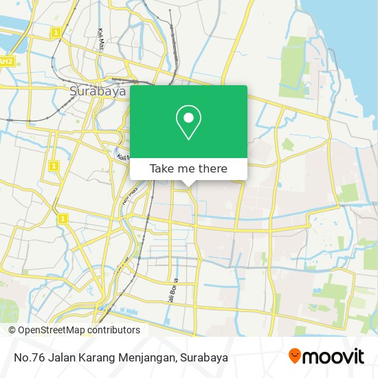 No.76 Jalan Karang Menjangan map