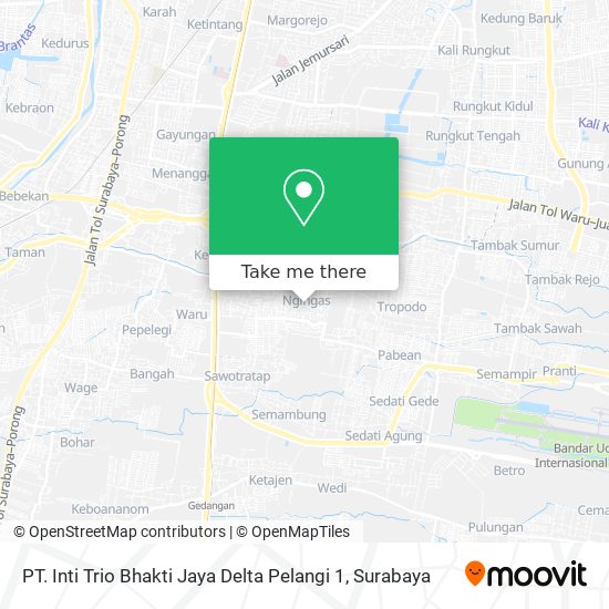 PT. Inti Trio Bhakti Jaya Delta Pelangi 1 map
