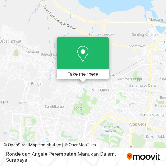 Ronde dan Angsle Perempatan Manukan Dalam map