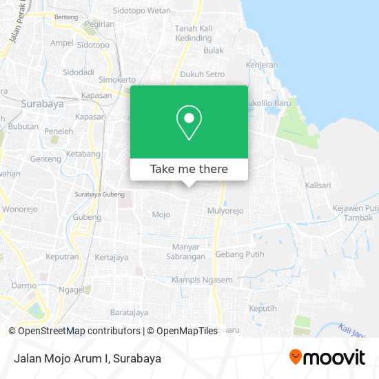 Jalan Mojo Arum I map