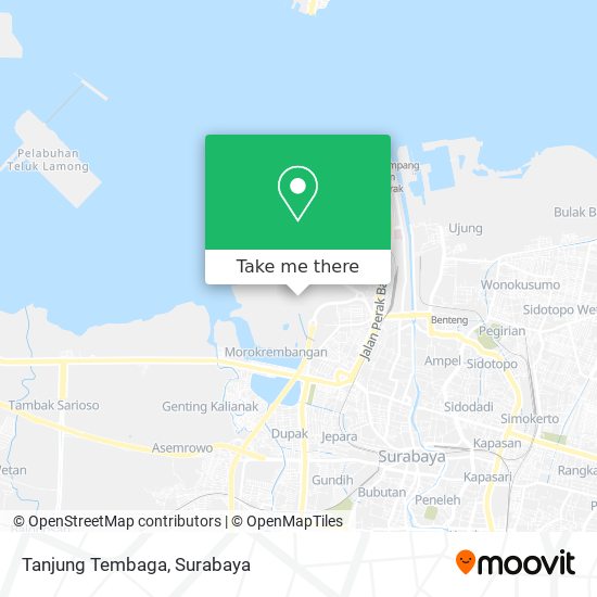 Tanjung Tembaga map