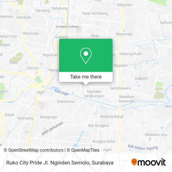 Ruko City Pride Jl. Nginden Semolo map