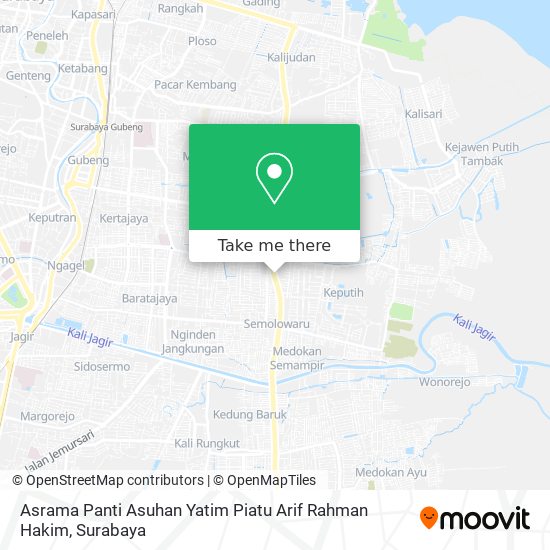 Asrama Panti Asuhan Yatim Piatu Arif Rahman Hakim map