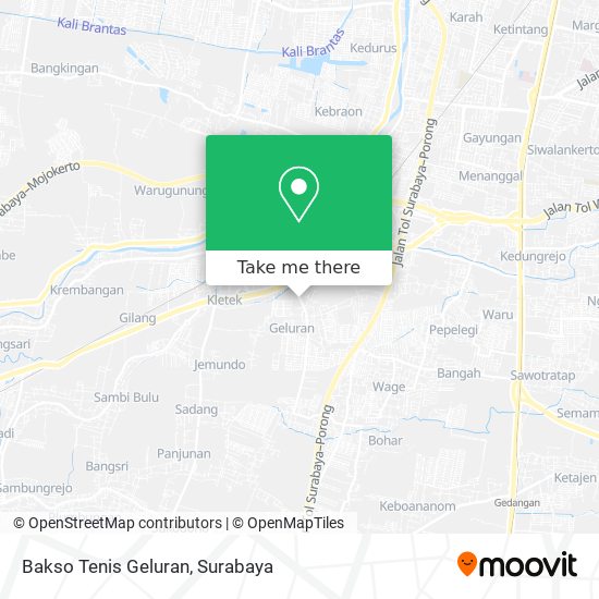 Bakso Tenis Geluran map