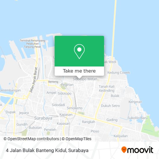 4 Jalan Bulak Banteng Kidul map